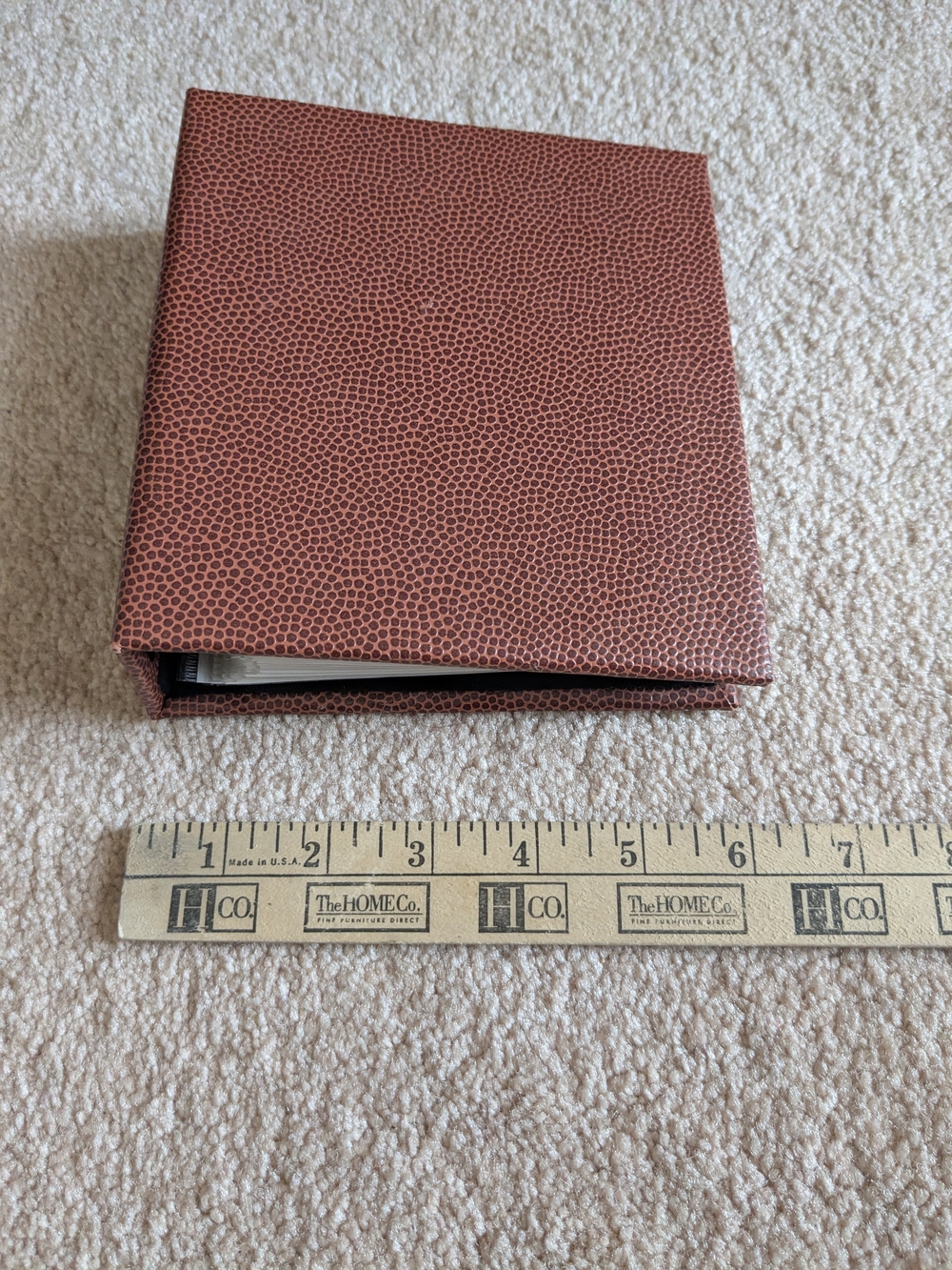 Textured Brown Photo Picture Album.